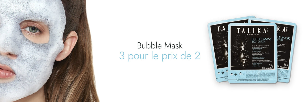 Bubble Mask Bio-Detox : 3 pour le prix de 2