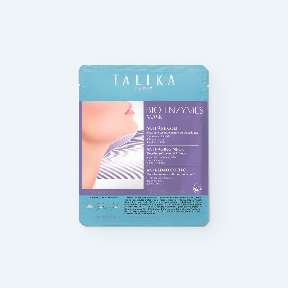 Bio Enzymes Mask Anti-Âge Cou