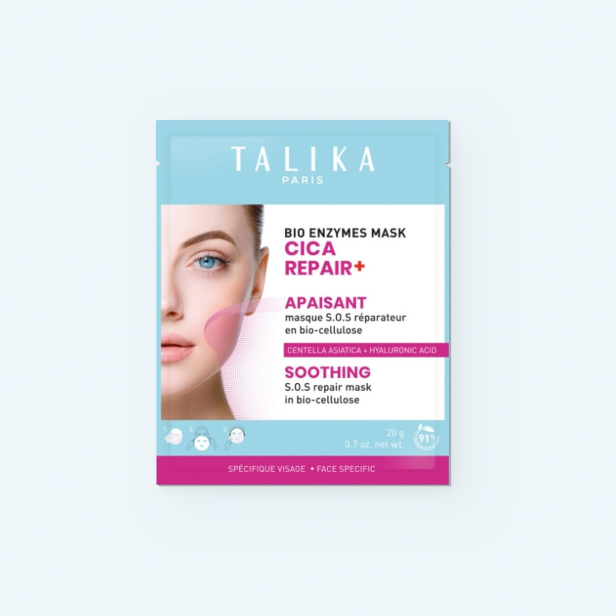 Bio Enzymes Mask Cica Repair Apaisant