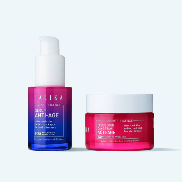 Duo Skintelligence Anti-Âge Talika : Sérum Anti-Âge et Crème de Jour Anti-Âge