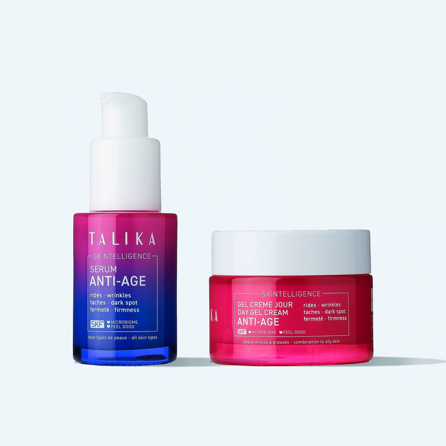 Duo Skintelligence Anti-Âge Talika : Sérum Anti-Âge et Gel-crème Anti-âge Jour
